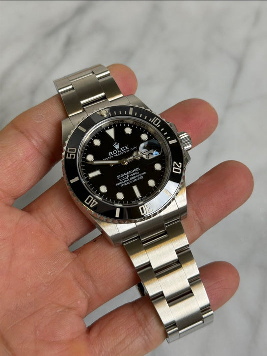 Rolex 2021 126610LN Sub Date Preowned and Polished Complete 14409