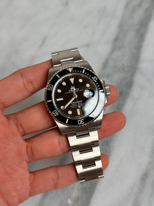 Rolex 2021 126610LN Sub Date Preowned and Polished Complete 14694