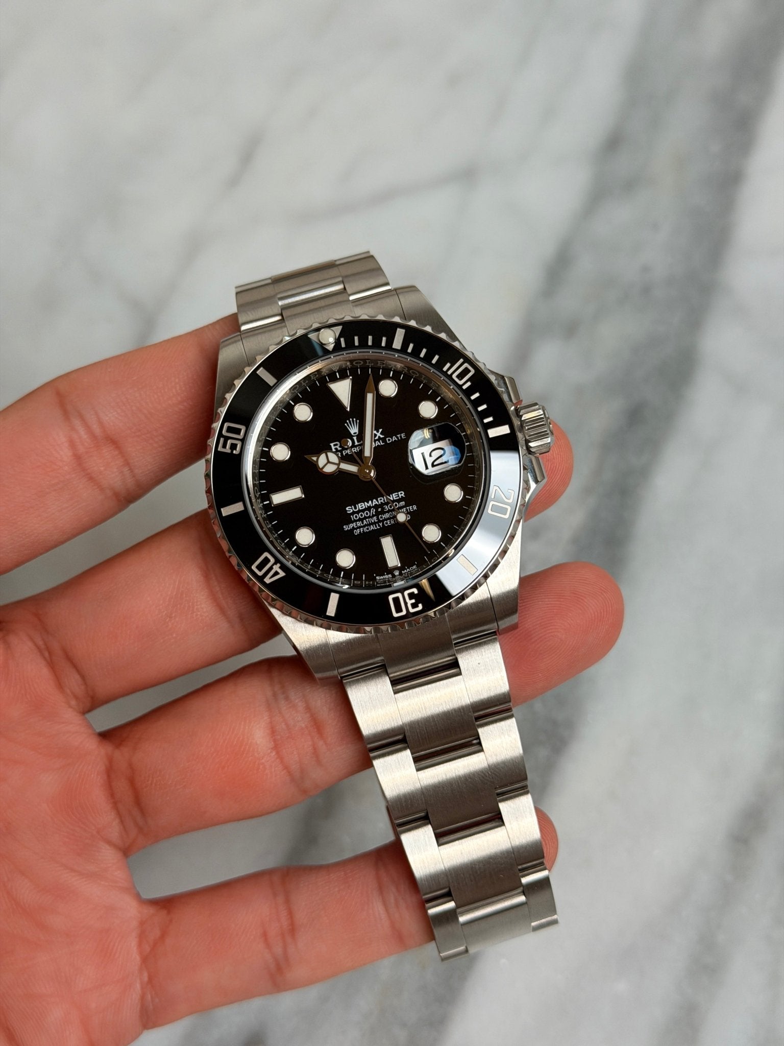 Rolex 2021 126610LN Sub Date Preowned and Polished Complete 14697