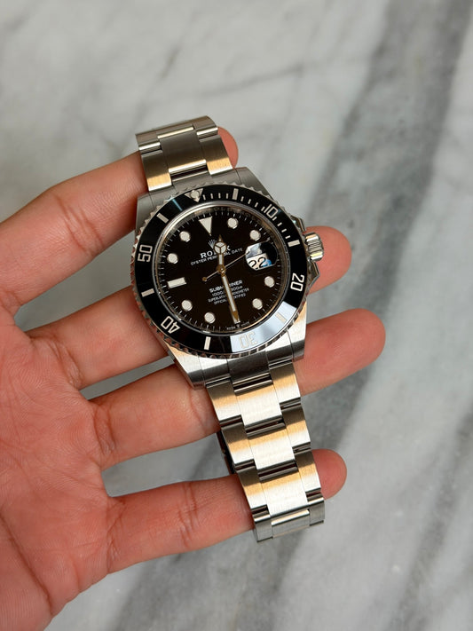 Rolex 2021 126610LN Sub Date Preowned and Polished Complete 14758