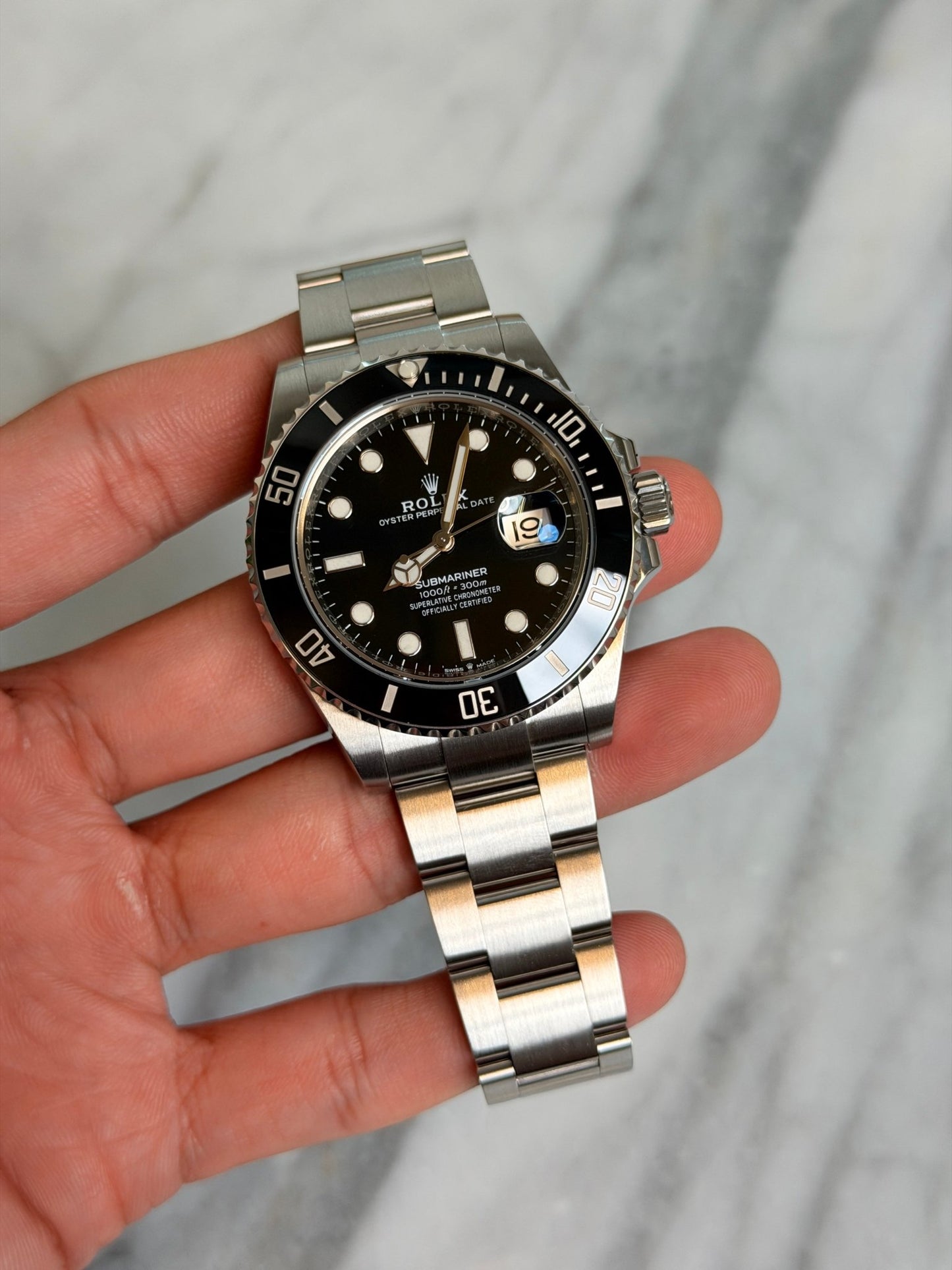 Rolex 2021 126610LN Sub Date Preowned Complete w/ white tag 14577