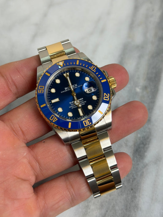 Rolex 2021 126613LB Bluesy Preowned and Polished Complete 14497