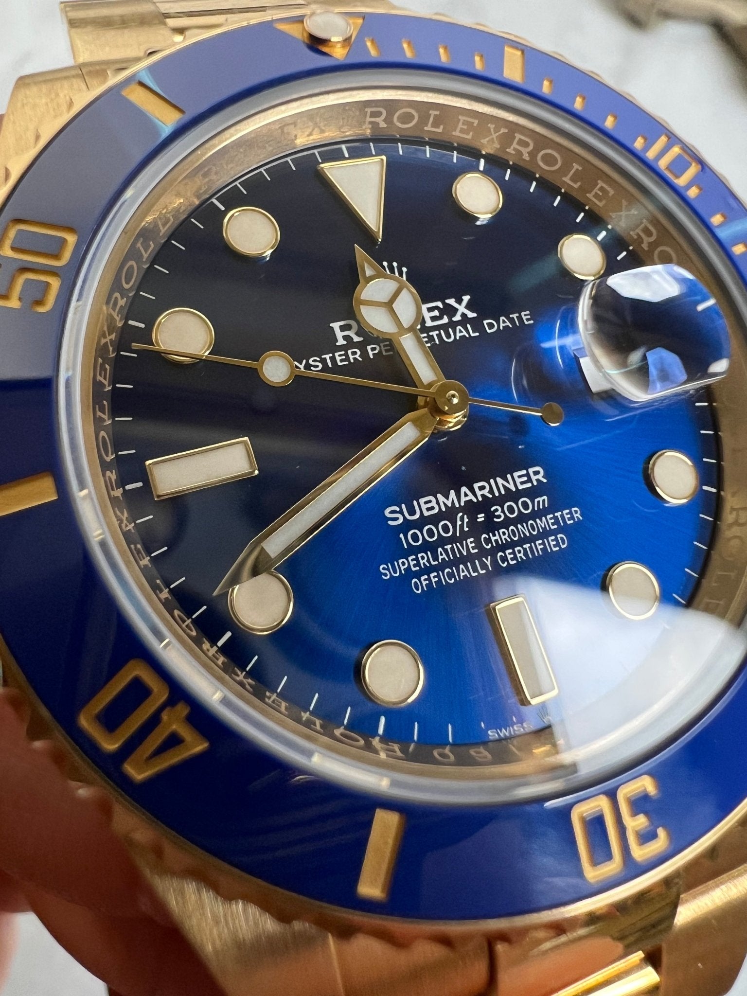Rolex 2021 126618LB Bluesy Preowned Complete 14026