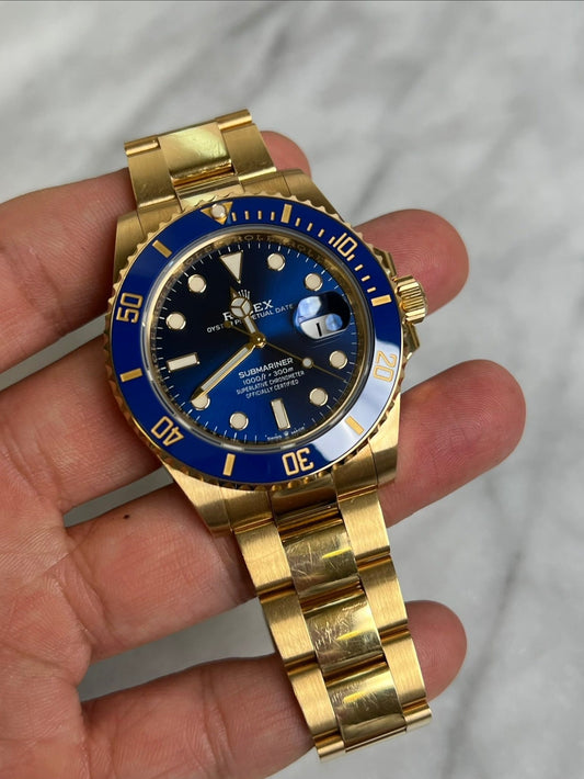 Rolex 2021 126618LB Bluesy Preowned Complete 14026