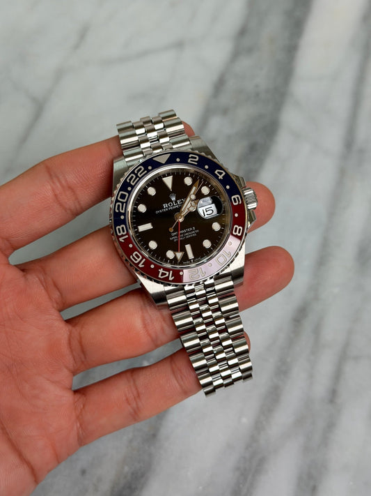 Rolex 2021 126710BLRO Jubilee Pepsi Preowned Complete 14864