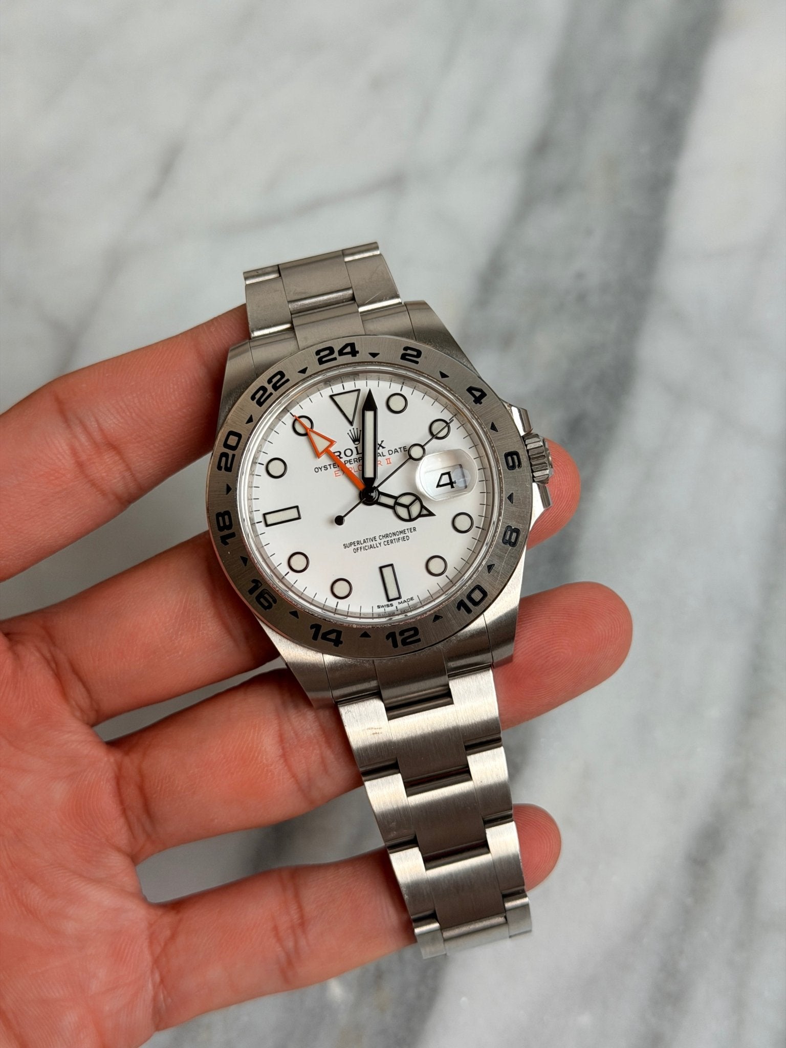 Rolex 2021 216570 Polar Preowned Complete 14687