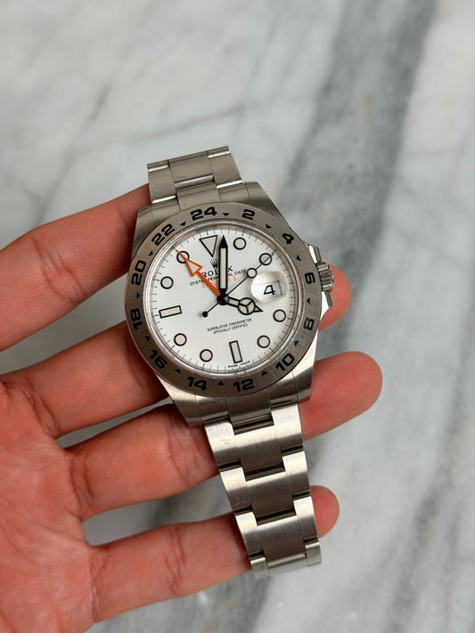 Rolex 2021 216570 Polar Preowned Complete 14687