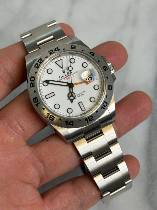 Rolex 2021 226570 Polar Preowned and Polished Complete 14785