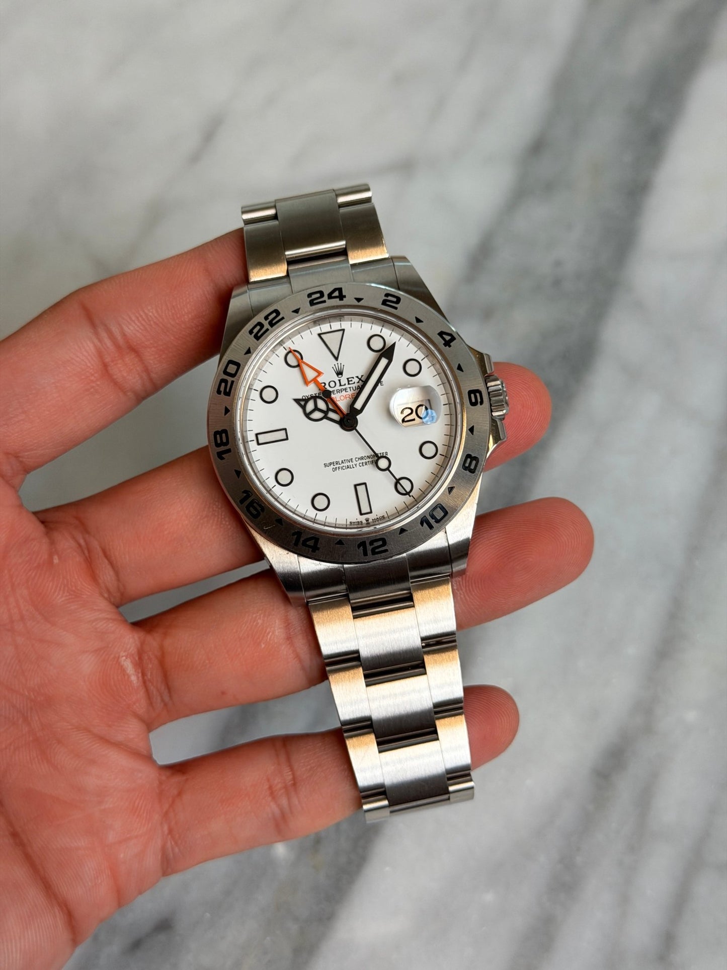 Rolex 2021 226570 Polar Preowned Complete 14571
