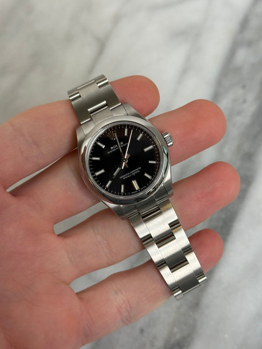 Rolex 2021 277200 Black OP31 Like New Complete 11692