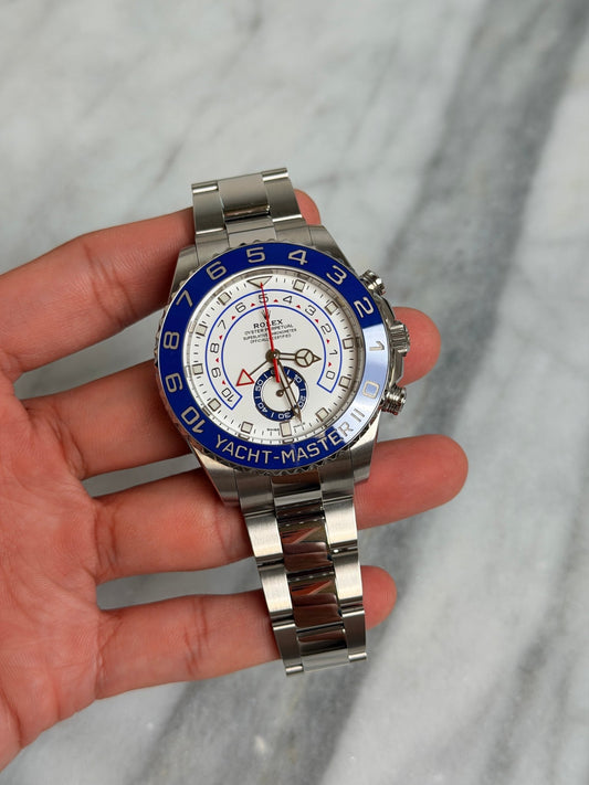 Rolex 2022 116680 YM44, Mercedes Hands Preowned and Polished Complete 14638