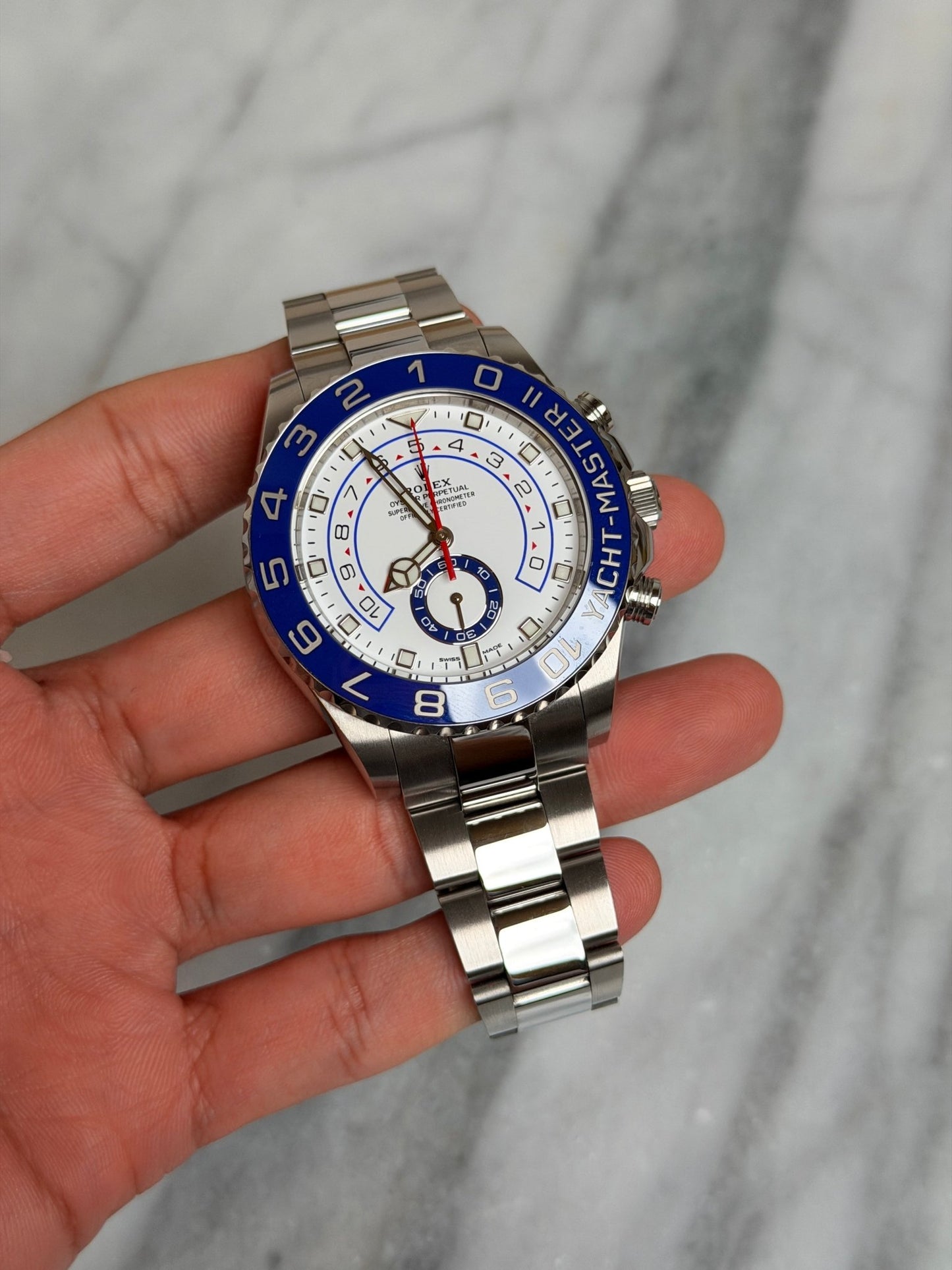 Rolex 2022 116680 YM44, Mercedes Hands Preowned Complete 13926