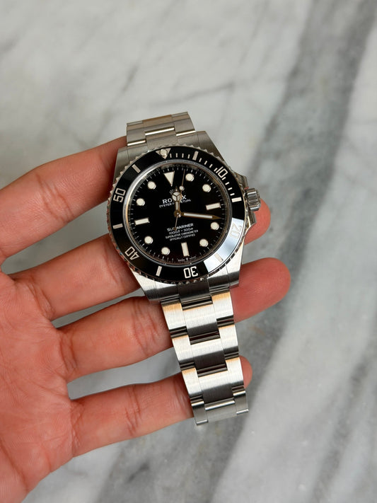 Rolex 2022 124060 No Date Preowned and Polished Complete 14735