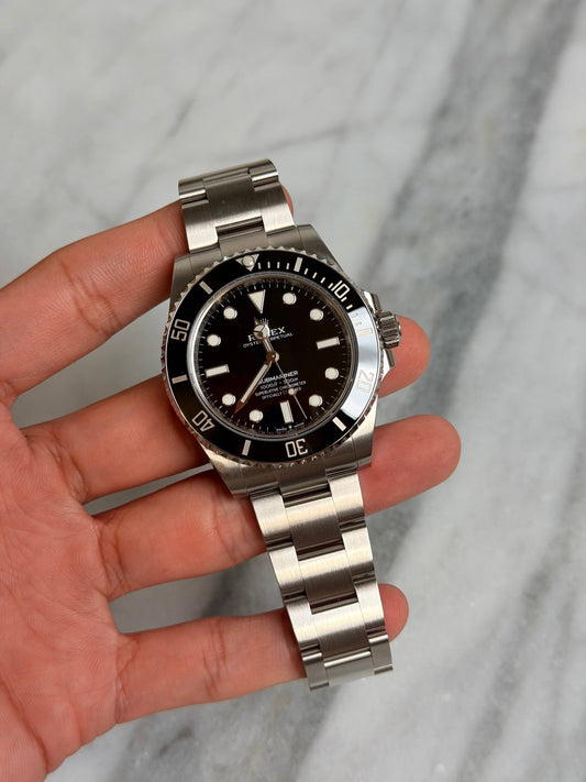Rolex 2022 124060 No Date Preowned and Polished Complete w/ white tag 14624