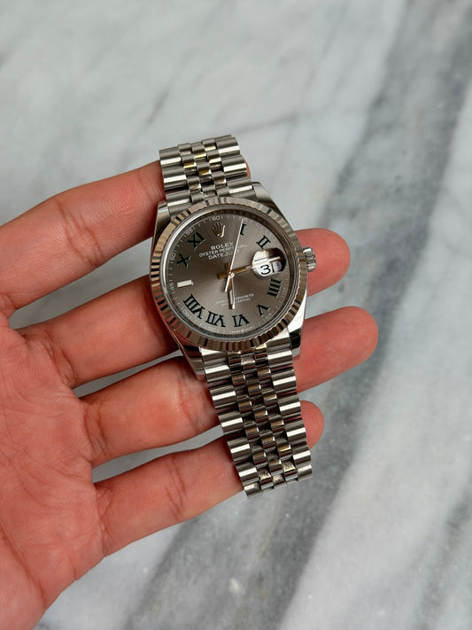 Rolex 2022 126234 Jubilee Wimbledon DJ36 Preowned Good Complete 14625