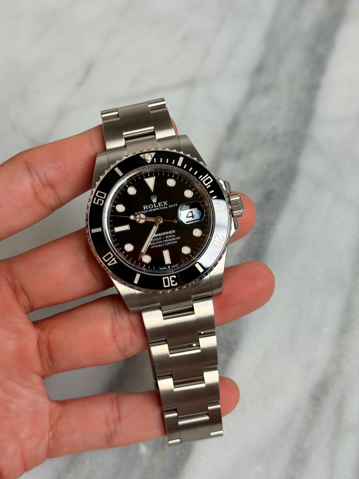 Rolex 2022 126610LN Sub Date Preowned and Polished Complete 14646