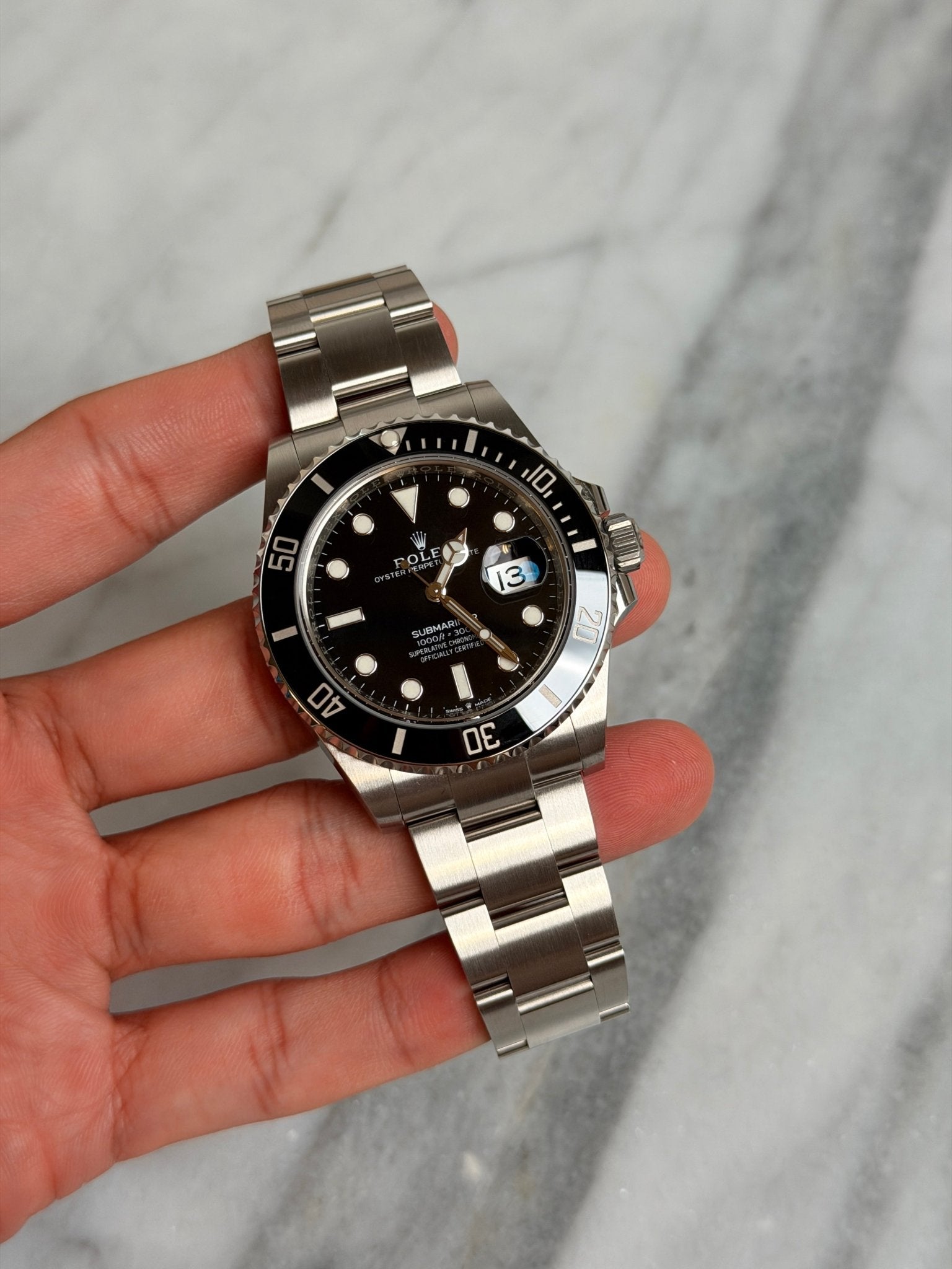 Rolex 2022 126610LN Sub Date Preowned and Polished Complete 14696