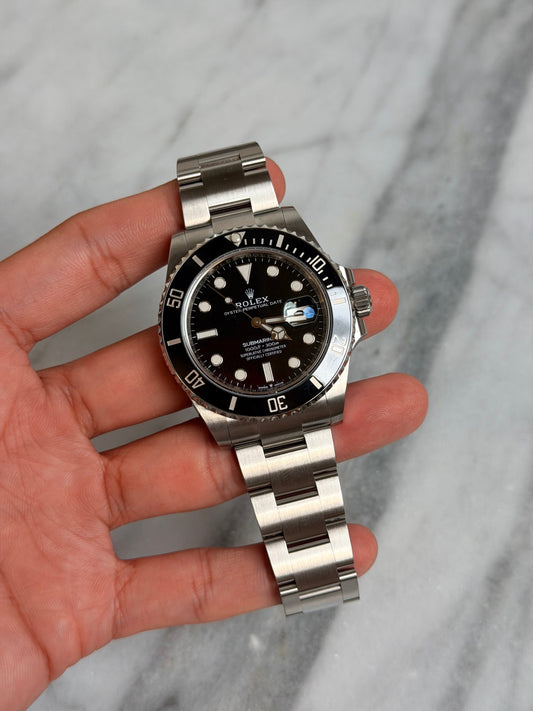 Rolex 2022 126610LN Sub Date Preowned and Polished Complete w/ White Tag 14628