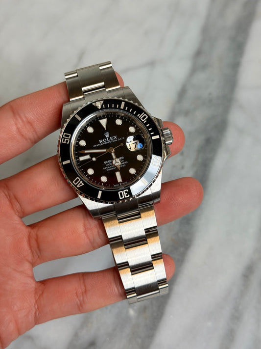 Rolex 2022 126610LN Sub Date Preowned and Polished Complete w/ White Tag 14722