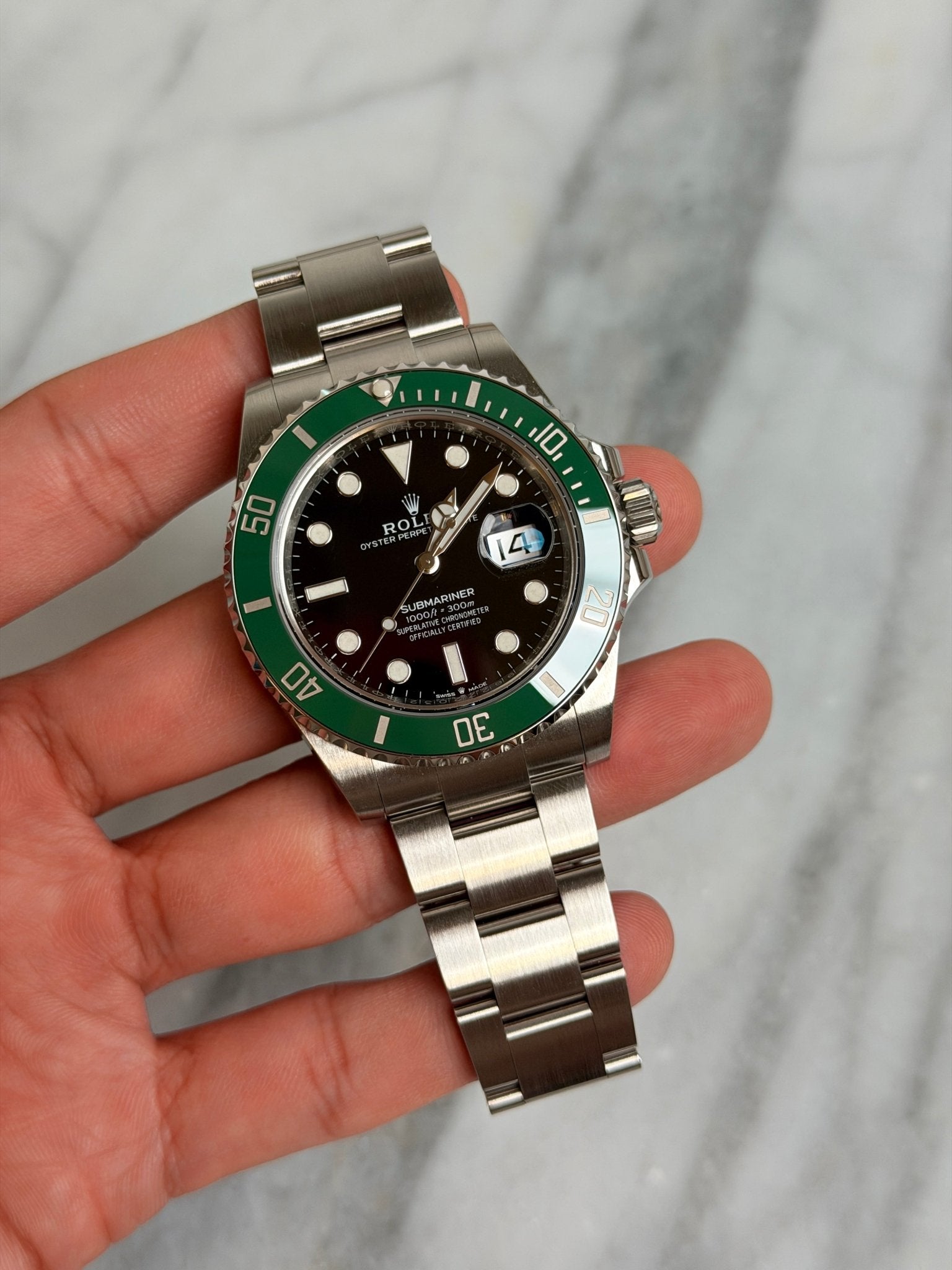 Rolex 2022 126610LV Kermit Preowned Complete 14654