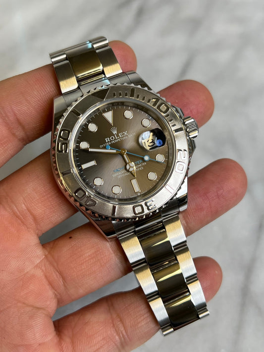 Rolex 2022 126622 Rhodium Preowned, Bezel Scuffed Complete 14118
