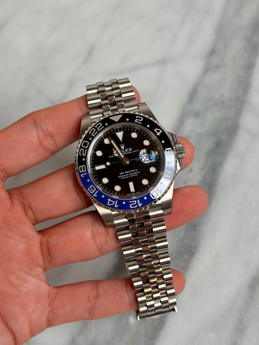 Rolex 2022 126710BLNR Jubilee Batgirl Preowned and Polished Complete 14681