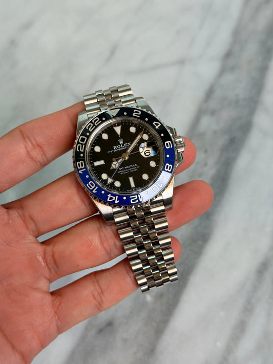 Rolex 2022 126710BLNR Jubilee Batgirl Preowned Good Complete 14557