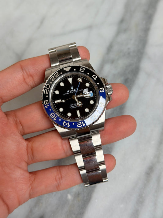 Rolex 2022 126710BLNR Oyster Batman Preowned Complete 13933