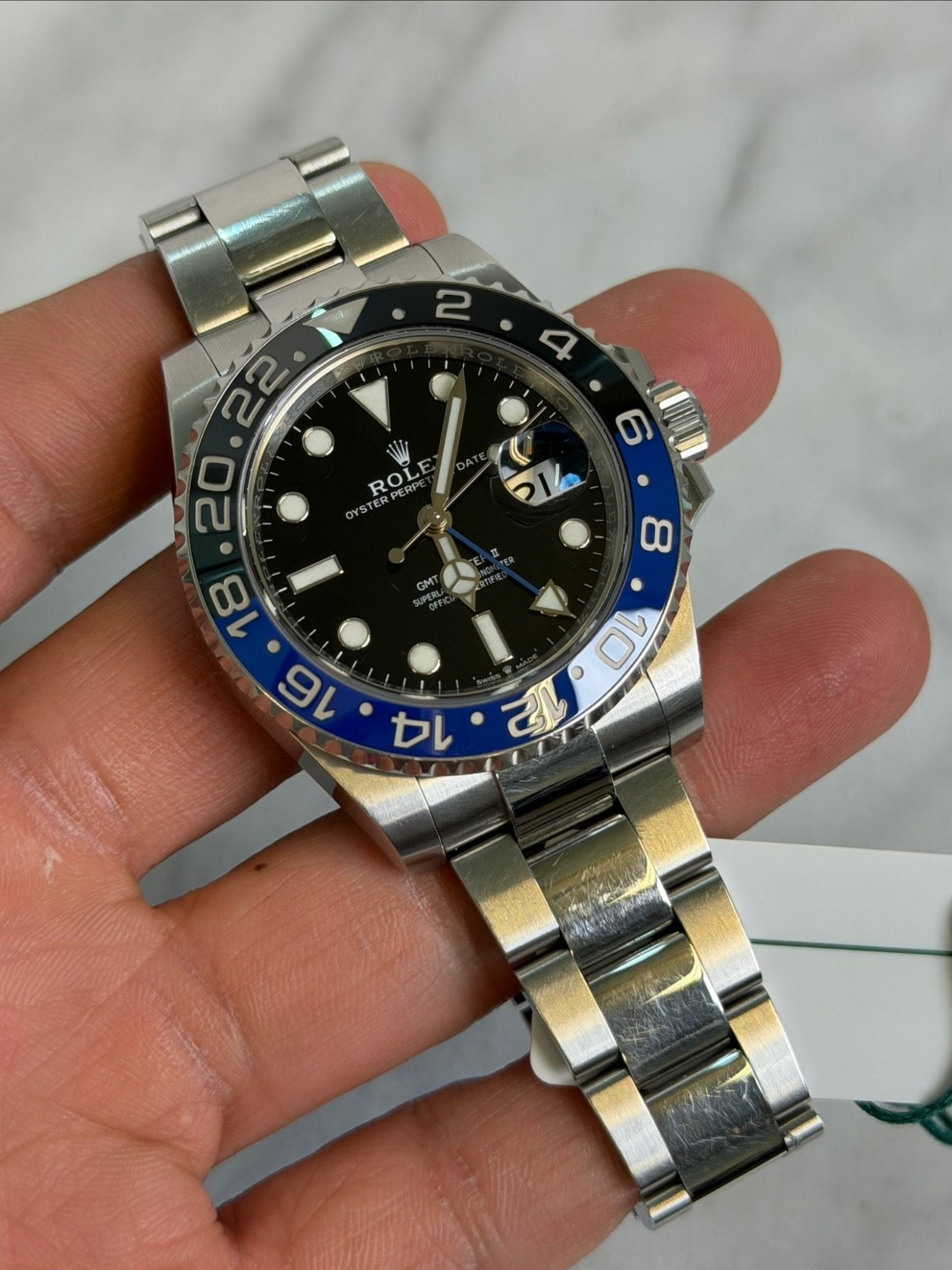 Rolex 2022 126710BLNR Oyster Batman Preowned Complete w/ White Tag 14782