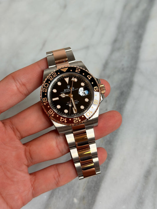 Rolex 2022 126711CHNR Rootbeer Preowned and Polished Complete 14698