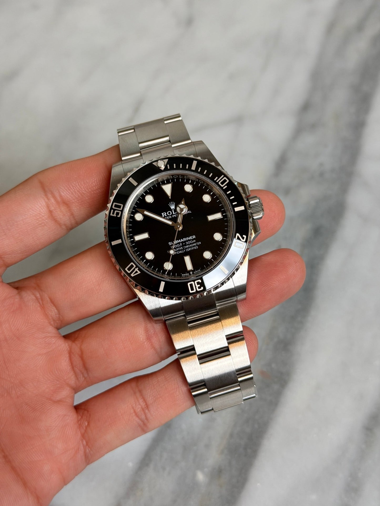 Rolex 2023 124060 No Date Preowned and Polished Complete 14754