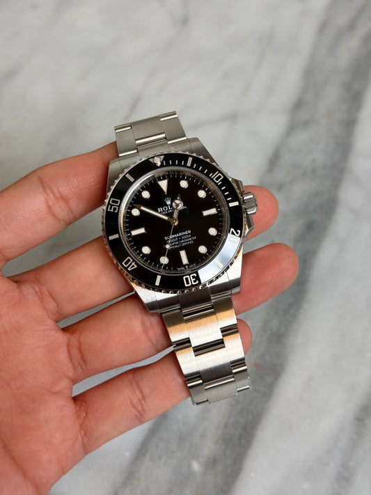 Rolex 2023 124060 No Date Preowned and Polished Complete 14754