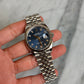 Rolex 2023 126234G Jubilee Blue Diamond Motif Preowned Complete 14755