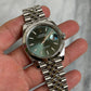 Rolex 2023 126300 Jubilee Green Index Preowned Complete 14477