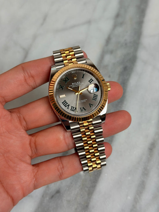 Rolex 2023 126333 Jubilee Wimbledon Preowned Complete 14181