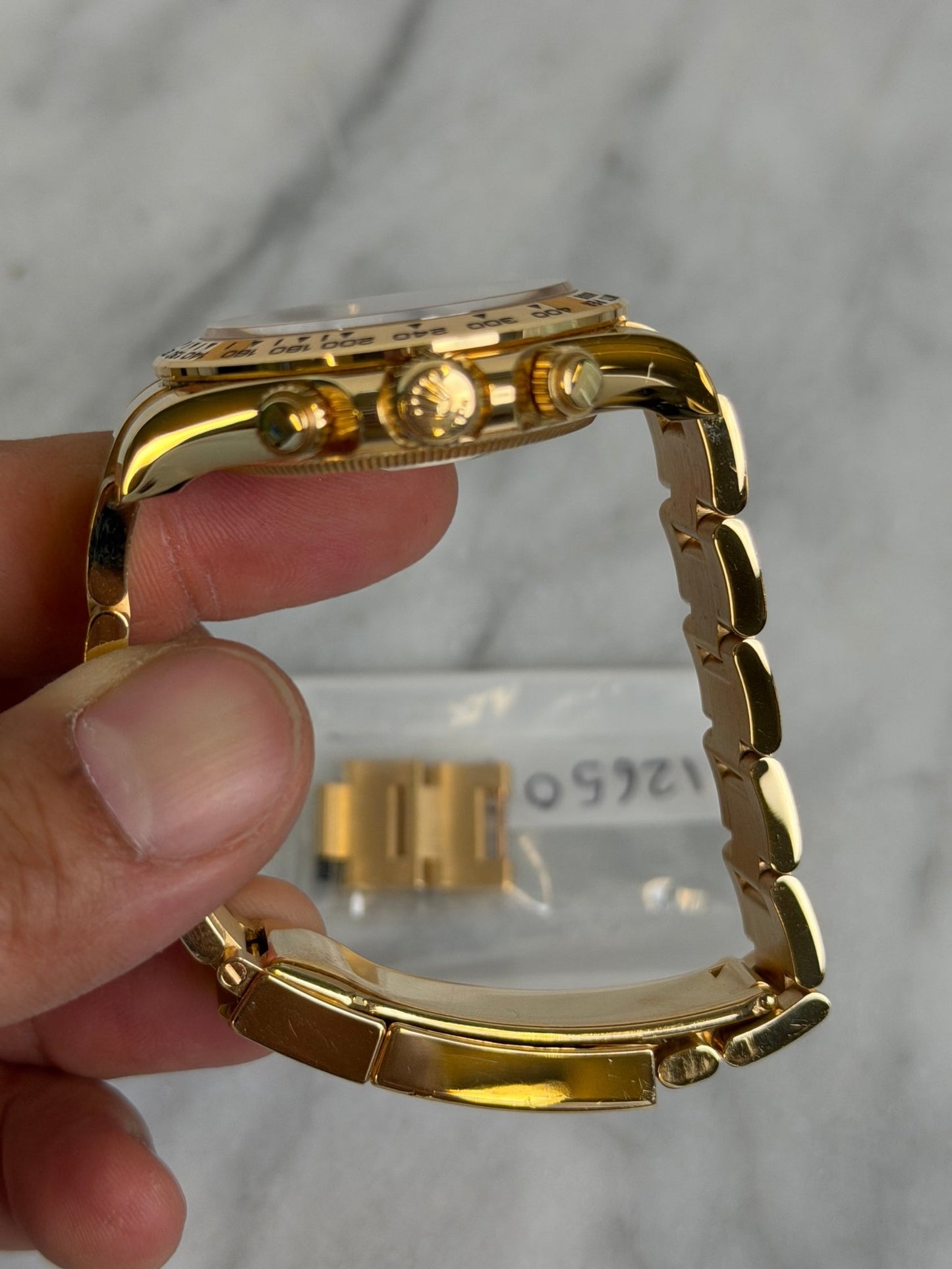 Rolex 2023 126508G Black Diamond Preowned Complete w/ White Tag 14793