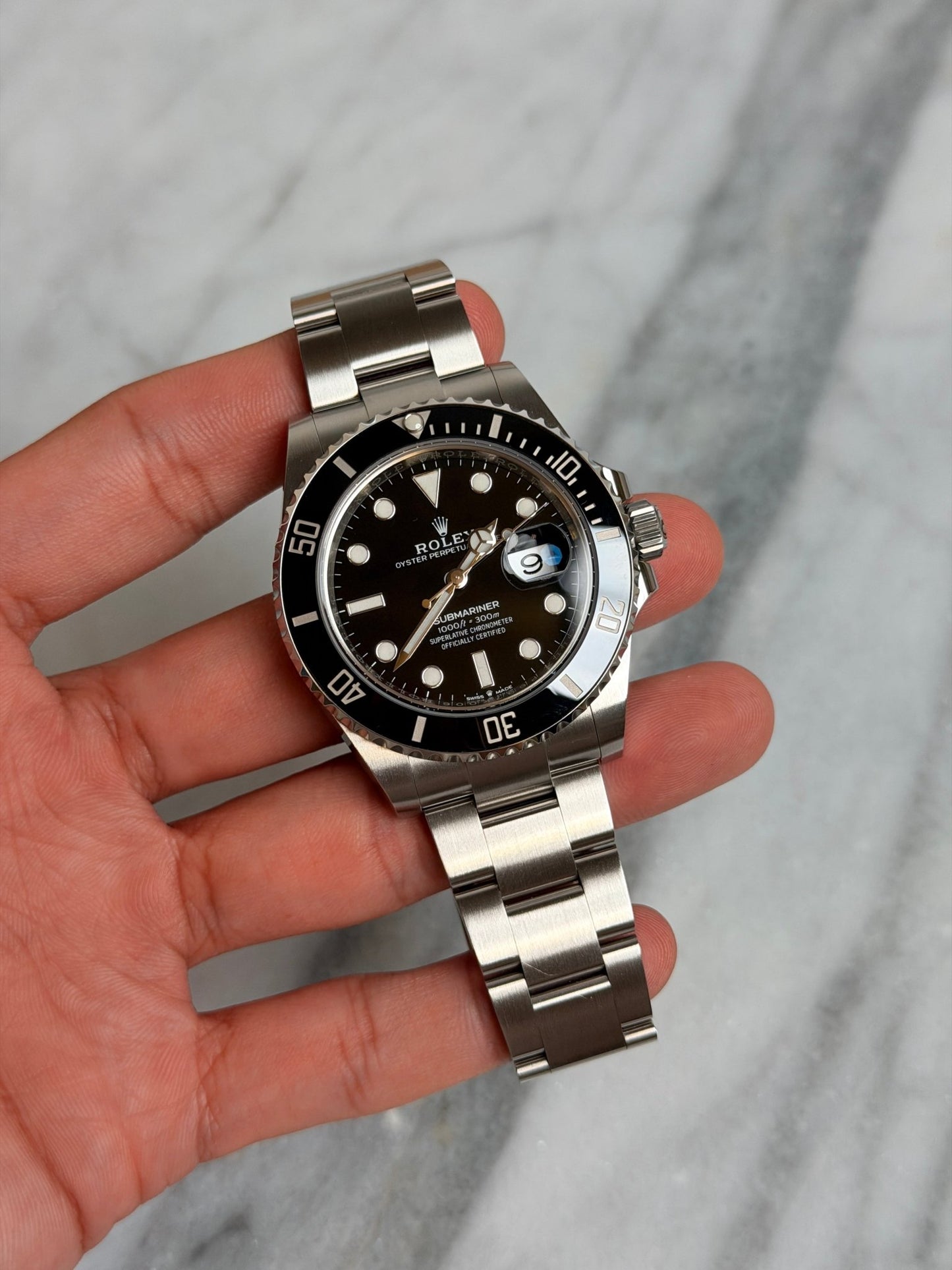 Rolex 2023 126610LN Sub Date Preowned and Polished Complete 14627