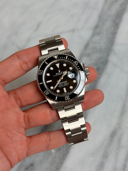 Rolex 2023 126610LN Sub Date Preowned and Polished Complete 14627