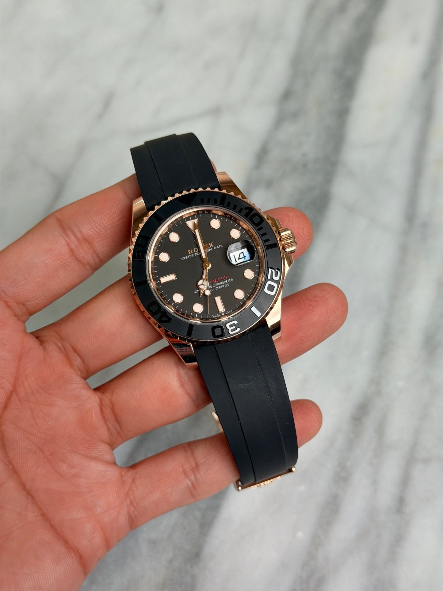 Rolex 2023 126655 YM40, EF Straps Preowned and Polished Complete 14904