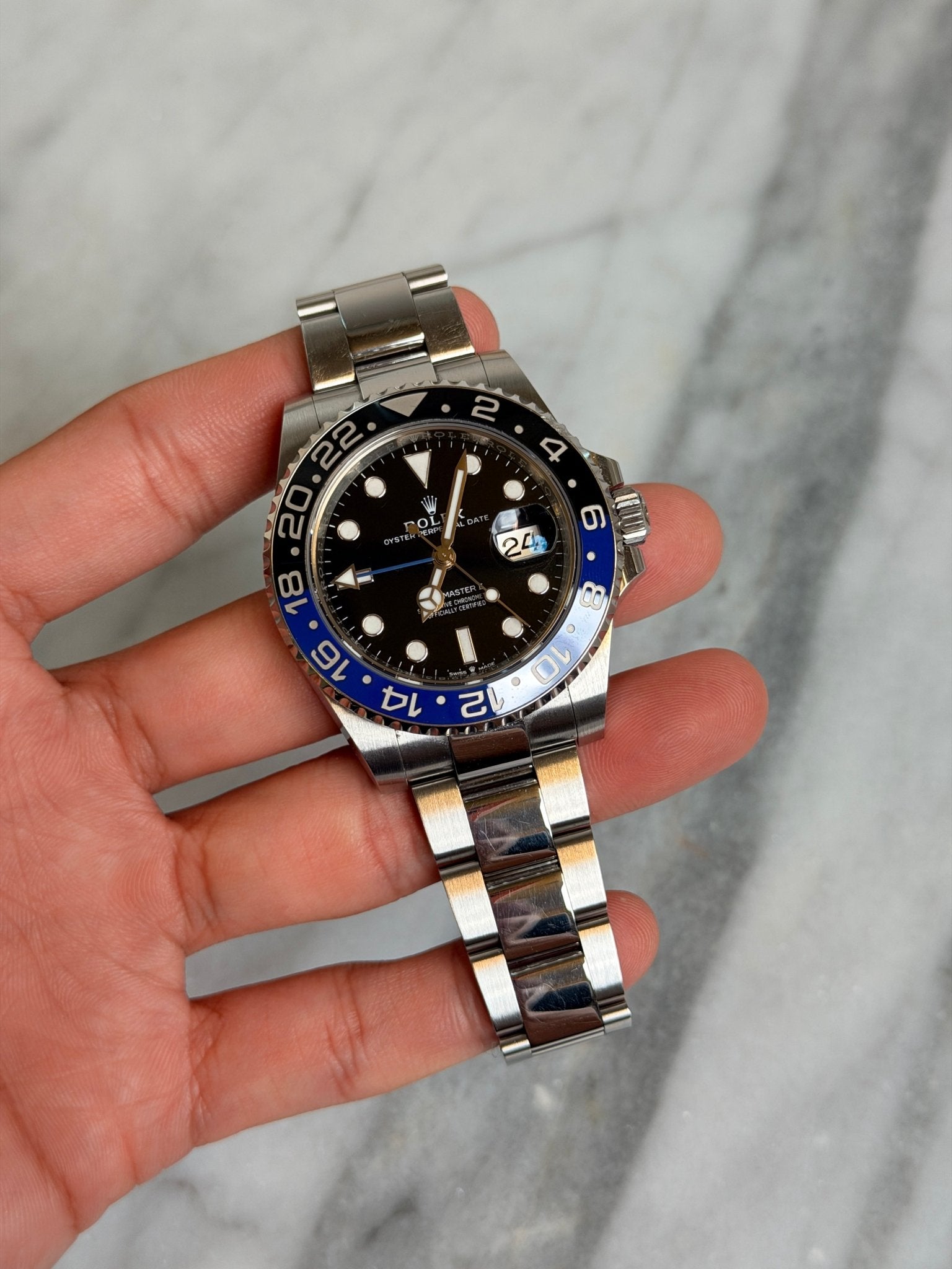 Rolex 2023 126710BLNR Oyster Batman Preowned Complete 14737