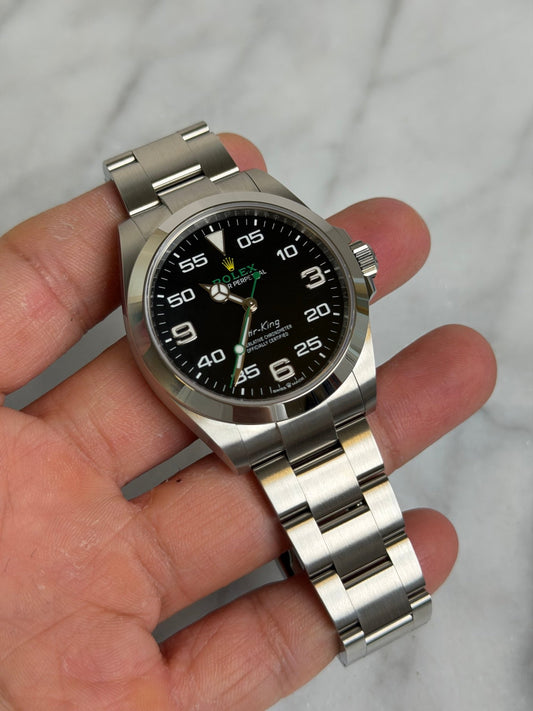 Rolex 2023 126900 Airking Preowned Good Complete 14396