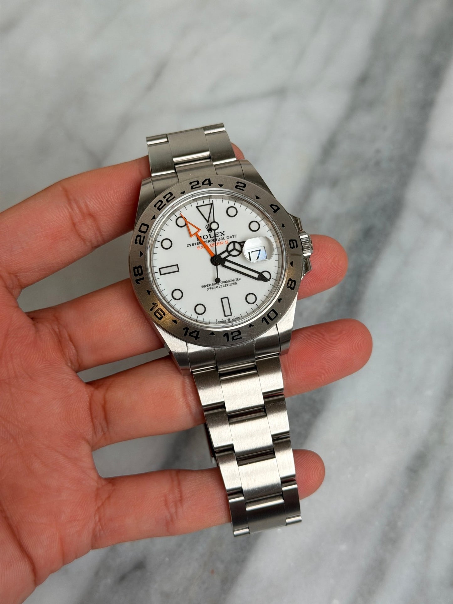 Rolex 2023 226570 Polar Preowned Complete 13982