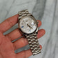 Rolex 2023 228239A Sapphire Pave Preowned Complete 14916
