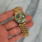Rolex 2023 278278 Green Floral Diamond DD31 Preowned Complete 14333