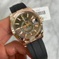 Rolex 2023 336235 Choco Skyflex, EF Straps Like New Complete 11504