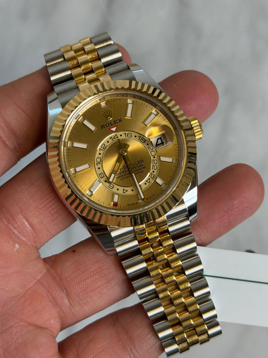 Rolex 2023 336933 Jubilee Champ Sky Preowned Complete w/ White Tag 14872