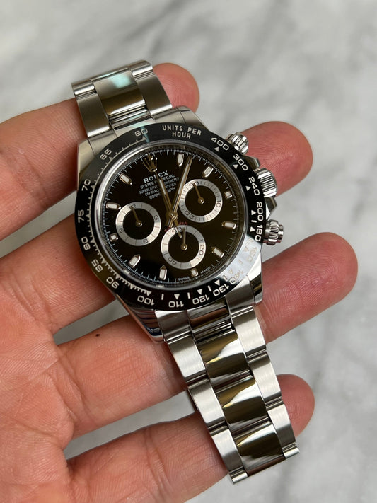 Rolex 2024 116500LN Black Preowned and Polished Complete 14016