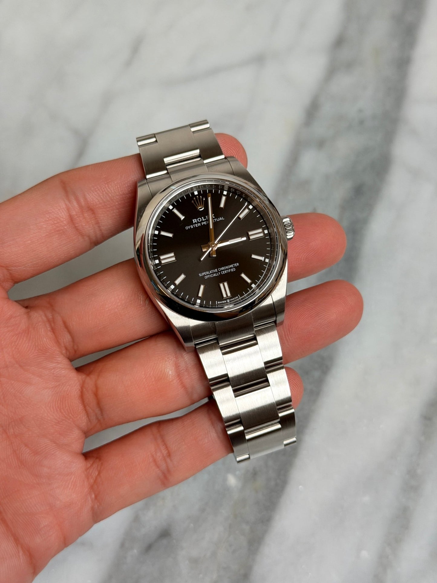 Rolex 2024 126000 Black OP36 Preowned Complete 14209