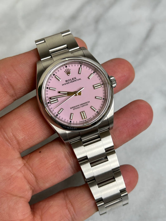 Rolex 2024 126000 Pink OP36 Preowned Good Complete 14023
