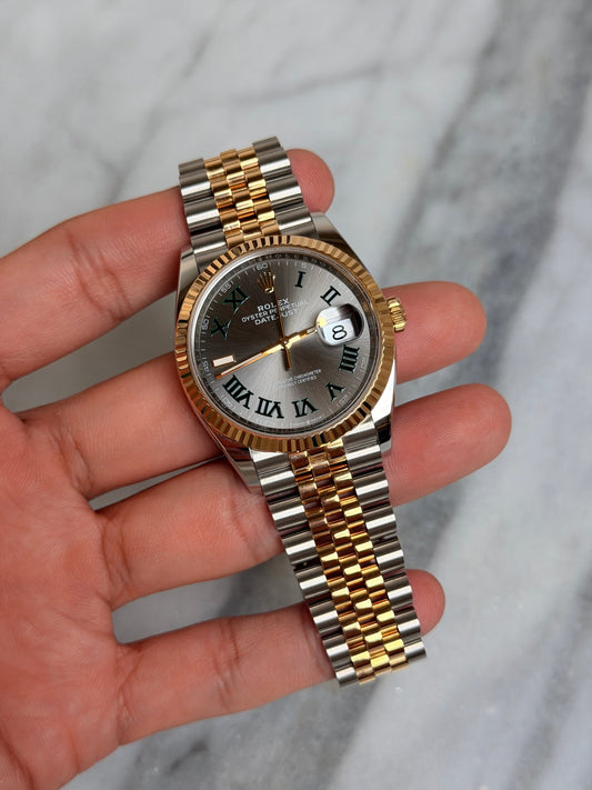 Rolex 2024 126233 Jubilee Wimbledon DJ36 Preowned Complete 13845